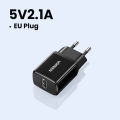 【5V2.1A】UGREEN Universal USB Charger Travel Wall Charger Adapter Smart Mobile Phone Charger For Samsung Galaxy S25 S24 Ultra/A iPhone 16 15 Max Pro OPPO Reno 12 11/A/Find N Xiaomi 15 14 Pro Redmi K70 60 Pro Huawei Mate 70 60/Pura 70 60/nova 13 12/P40 30. 