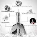 Stainless Steel Manual Nose Trimmer Shaving Nose Ear Hair Face Care Man Washable. 