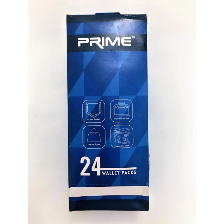 Prime 24 Wallet Packs Super Mini Size Soft Pocket Facial Tissue Full Box