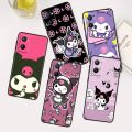 Girl Kuromi Cool For OPPO A96 A94 A93 A77S A76 A74 A73 A72 A57S A56S A54S A53 A52 A15S A9 A5 Black Phone Case Phone Case. 