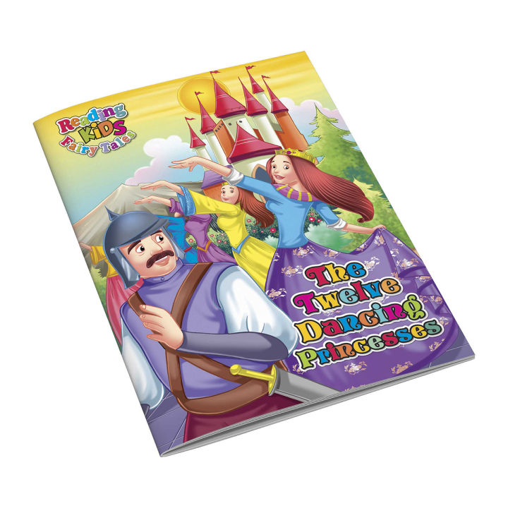 The Twelve Dancing Princesses Story Book - English Fairy Tale for Kids