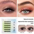Glue-free False Eyelashes Easy Application Reusable False Eyelashes Natural Look Glue-free Self-adhesive Women's Accessories for Southeast Asian Buyers Natural Looking False Eyelashes. 