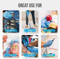 Disposable Reusable Gloves 6pcs Latex Rubber Gloves Food Grade Gloves for Finishing Cleaning Safety Work. 