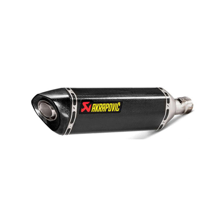 Universal Akrapovic Bike Exhaust Carbon Fiber