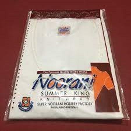 Pack of 6 Noorani Half Sleeves Vest for Men (Banyan)