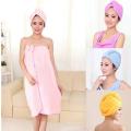 Magic Drying Microfiber Hair Towel Wrapped Turban Turbie Twist. 