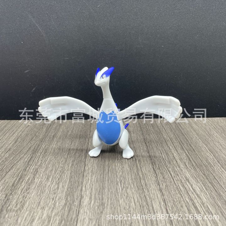 Pocket Monsters Pok mon Lugia Roadia Handmade Doll McDonald's Toy with Card