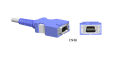 Spacelabs Nellcor SpO2 Adapter Cable DOC-10 SA-003X-30 Genuine Used Branded. 