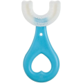 Baby Toothbrush Children's Teeth Cleaning Brush Kids U-Shaped Toothbrush for Children Mouth Oral Cleaning Brush 360 Degrees U Shaped Tooth Dental Training Toothbrushes Oral Care Portable Mouth-Cleaning Manual with Handle Daily Children's Cleaning Food. 
