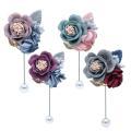 Sway 1Piece Groom Man Boutonniere Or Bride Girl Wrist Corsages Wedding Flowers Bouquet Party Decoration. 