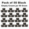 Empty Cosmetic Containers Cream Pot Jar Refillable Plastic 50 gram. 