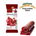 Lavashak Fruit Leather Sheet Roll (Pack of 6) Sour Cherry, Pomegranate and Blackberry Mix, Persian Style Natural Tart Snack Ready To Eat Fruity Bar Imli. 
