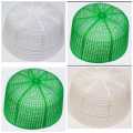 Pack Of 5 Plastic Prayer Cap Namaz Topi For Masjid Donation. 