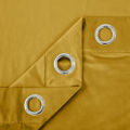 Mustard Premium Quality Velvet Curtains. 