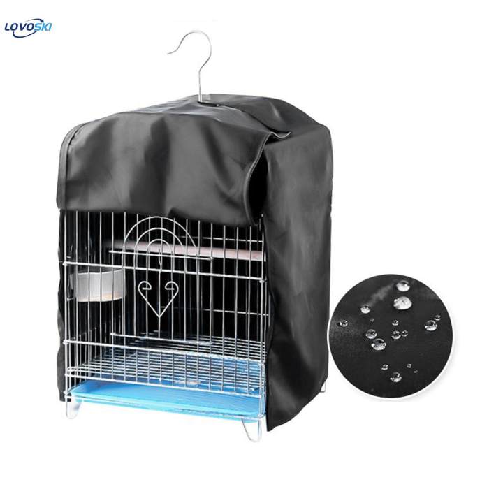 Bird Cage Cover Shade Cloth Protection Pet Cage Cover Waterproof Birdcage Cover for 35x35x50cm