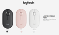 Logitech M350 Pebble Wireless Bluetooth Mouse - Silent (Graphite). 