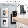 AKASO Video Doorbell, Smart Doorbell 720P HD WiFi Security Camera with 8G Memory Storage, Real-Time Two-Way Talk and Video, Night Vision, PIR Motion Detection and App Control for iOS and Android. 
