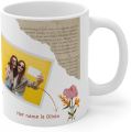Customise Mug Name  Logo Printed Coffee Mug ,Print your picture on Mug  Fully Customized Perfect Gift. 