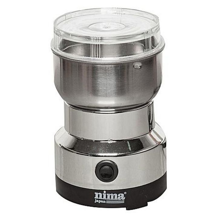 Nima High Quality Stainless Steel Electric Coffee Grinder Bean Nuts Spices Masala Grinder and Blender  Coffee Bean Milling Machine NM-8300 Perfect Kitchen Tool