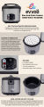 Evvoli Rice and Grain Cooker. 