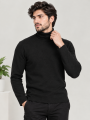 Winter High Neck for Men & Boys – Soft Warm Full Sleeve Turtleneck Shirt, Comfortable Casual Winter Wear for Daily Use. 