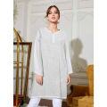 WOMAN'S REPUBLICA WOMEN'S YPRES CHIKANKARI STITCHED KURTI XL. 