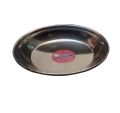 One Plate Stainless Steel Size 9 inches. 