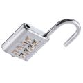 8 Digit Push Button Lock - Digit Password Combination Padlock for Suitcase School locker Luggage Travel bag ressetable Code Anti-Theft number Locks - NOT RESETTABLE Password Lock - Keyless Padlock. 