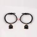 Ghost Magnetic Bracelet – 2pcs/pair Adjustable Couple Bracelet Ghost Charm Pendant friendship for girl & woman. 