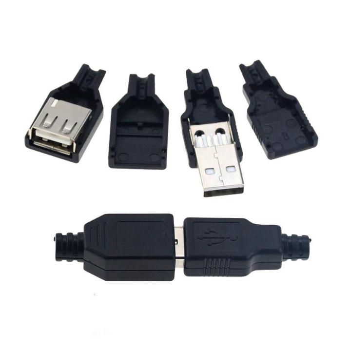 Type%20A%20Male%20/%20Female%20Usb%204%20Pin%20Plug%20Socket%20Connector%20With%20Plastic%20Cover%20-%20Image%208