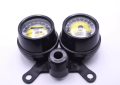 Double Round Fancy Meter Speedometer RPM for Honda CG 125 Motorcycle. 