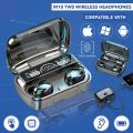 M10 TWS Wireless Headphones, LED Display Touch Control Earphones, 5.1 Bluetooth Wireless Headset, M10 LED Smart Earbuds with Power Bank. 