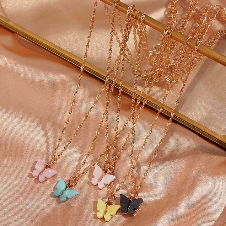 Butterfly Pendant Necklace