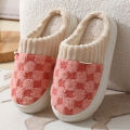 New Thick Bottom for Couples Autumn and Winter Indoor Home Furnishings Plush Cotton Slippers. 