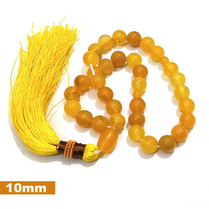Yellow%20Color%20Aqeeq%20Stone%20Tasbeeh%2033%20Beads%20%20(Size%208MM%2010MM%2012MM%2014MM)%20-%20Fancy%20Men%20and%20women%20Choice%20Color%20Tasbih%20(Agates)%20muslim%20Agate%20zikr%20prayer%20Tasbeeh%20-%20handmade%20Rosary%2012mm%20tasbi%20counter%20Stress%20Relaxation%20-%20Image%207