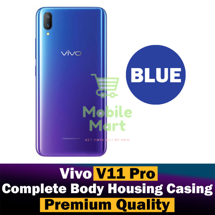Vivo V11 Pro Rear Complete Body Casing Housing Replacement For Vivo V11 Pro - Blue