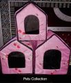 Soft Pet Indoor House For Cats & Puppies (Size & Color choice available(S, M, L). 