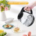 Aigostar Small Electric Kettle, 1.0L Black Glass Kettle Cordless, Compact Mini Clear Water Tea Kettle Fast Quiet Boil for Kitchen Bedroom Office, 2200W - Elfin 30A0Q. 