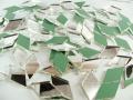 1  x 1/2 inches -  Diamond Shape Mirror Mosaic Tile. 300 pcs. 