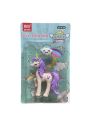 Cute Unicorn Erasers - Erasers set for girls - Rainbow Clouds and Unicorn Erasers set - Cute Stationary. 