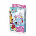 Bestway Disney Cartoon Characters Swimming Ring Beach Inflatable Float Circle Water Fun Round Seat Float For Kids Play In Swimming Pool, Children Sea Adventure Floating Rings, Floatable Essentials Belle, Ariel_, Rapunzel, Snow White, Jasmine, Cinderella. 