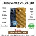 TECNO CAMON 20 / 20 PRO full Back 360 Protection skin wrap / protection sheet with camera and 4 sides protection top quality. 