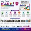 MULTI-M (MultiVitamins & Minerals) Immune Deficiency 20Tablets. 