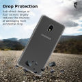 Knight's Armor Samsung J7 Pro Soft Transparent Back Cover. 