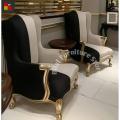 Modern Duo Shade High Back Chairs. 
