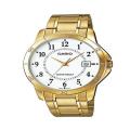 Casio - MTP-V004G-7BUDF - Stainless Steel Watch For Men. 