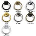 AUGUSTINA Ring Handles Antique European Style Decorative Dresser Cabinet Knobs Cupboard Hardware for Wood Case Doll House Ring Pulls Handles. 