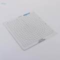 Transparent Clay Modelling Mat Craft Board Rub Beads Mat Graduated Pad. 
