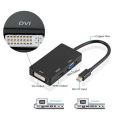 2X Mini Display Port Thunderbolt to HDMI VGA DVI Adapter for MacBook Pro Mac Air. 
