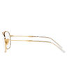 Ray-Ban Irregular Metal Polished Gold Frame Clear/Blue Photochromic Lenses-RB3707-001/GG-54. 